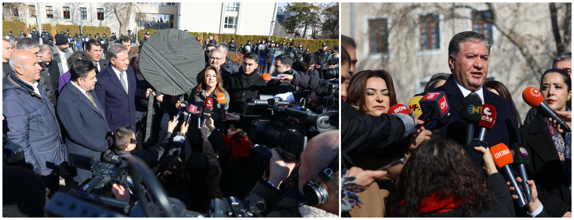 CHP, Yeni Yol ve EMEP ile birlikte kayyım darbesini ve hukuksuzlukları protesto ettik: Türkiye’yi demokrasiyle buluşturacağız