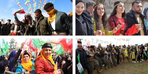 21 Kentte milyonlar Newrozu kutladı: Öcalanla görüşmeler başlasın, Kürt sorununa demokratik çözüm