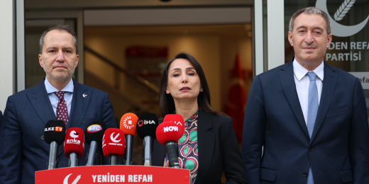 Eş Genel Başkanlarımız Yeniden Refah Partisi ile görüştü: Siyasi partiler, STK’ler, aydınlar, kanaat önderleri çözümde rol oynamalı